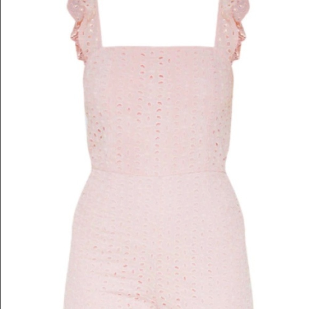 PRETTYLITTLETHING Pink Sleeveless Wide Leg Sz 4